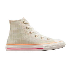 Converse Chuck Taylor All Star EVA Lift Platform High PS 'Glazed Chrome' Sneakers Egret/Astral pink/Peachy ray A06867F