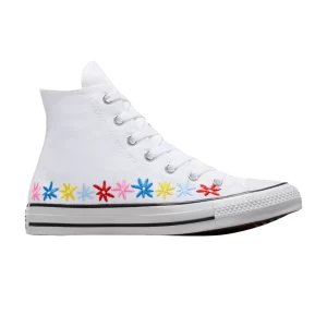 Converse Chuck Taylor All Star High GS 'Floral' Sneakers White/Oops Pink/True Sky A06311F