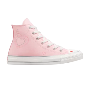 Converse Chuck Taylor All Star High GS 'Y2K Heart' Sneakers Donut Glaze/Vintage White A09118C