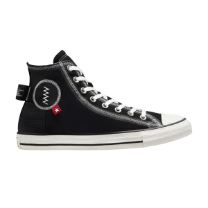 Converse Chuck Taylor All Star High 'Logo Tag – Black 'Sneakers Black/Black/Egret A06105C