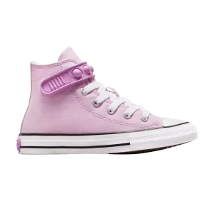 Converse Chuck Taylor All Star High PS 'Bubble Strap' Sneakers Lilac Stardust/Grape Fizz A08119F