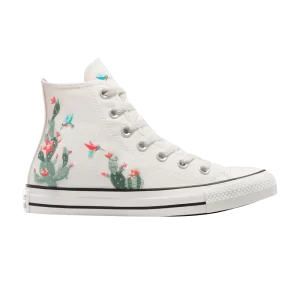 Converse Chuck Taylor All Star High 'Succulent Embroidery' Sneakers Vintage white/White A10277C