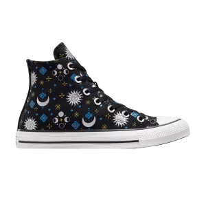 Converse Chuck Taylor All Star High 'Universe' Sneakers Black/Silver/Gold A12041F