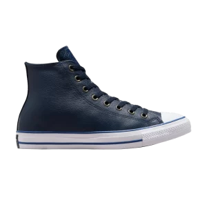 Converse Chuck Taylor All Star Leather High 'Armor Blue 'Sneakers Into The Void Black/Armor Blue/White A08584C