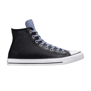 Converse Chuck Taylor All Star Leather High 'Black Thunder Daze Blue' Sneakers Black/Thunder Daze Blue A06570C