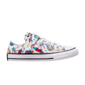 Converse Chuck Taylor All Star Low Easy-On PS 'Space Cruiser 'Sneakers White/Red/Yellow A03811F