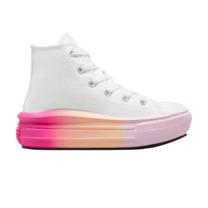 Converse Chuck Taylor All Star Move Platform High PS 'Bright Ombre' Sneakers White/Lilac Stardust A07373C