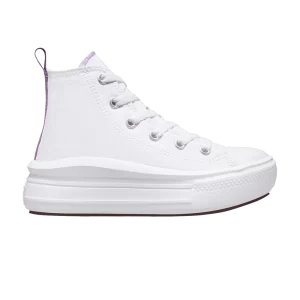 Converse Chuck Taylor All Star Move Platform High PS 'White Pixel Purple' Sneakers White/Pixel Purple/White A03669C