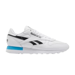 Reebok Classic Leather 'My Name Is - Radiant Aqua' Sneakers Shoes White/Black/Radiant Aqua IE9383