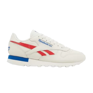 Reebok Classic Leather 'My Name Is - White Red Blue' Sneakers Chalk/Vector Red/Vector Blue IE9384