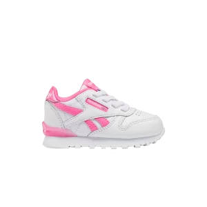 Reebok Classic Leather Step 'n' Flash Toddler 'White Atomic Pink' Sneakers White Shoes/White Shoes/Atomic Pink GX3885