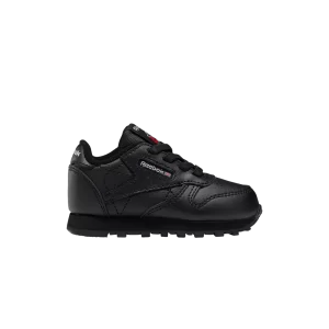 Reebok Classic Leather Toddler 'Triple Black' Sneakers Black color/Black color/Black color 100001399