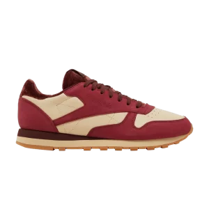 Reebok Classic Leather 'Valentine's Day' Sneakers Triathlon Red/Straw/Burnt Sienna IE4100