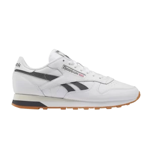 Reebok Classic Leather 'White Pure Gray Gum' Sneakers Shoes White/Pure Grey/Vintage Chalk HQ2231