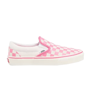 Vans Classic Slip-On 'Checkerboard - Pink' Sneakers Pink/True White VN000BVZBJ1