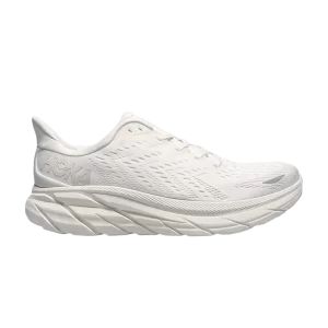 HOKA Clifton 8 2E Wide 'Triple White 'Sneakers White/White 1121374 WWH