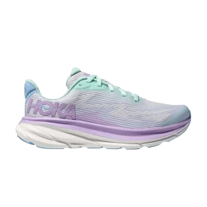 HOKA Clifton 9 Kids 'Sunlit Ocean Lilac Mist' Sneakers Sunlit Ocean/Lilac Fog 1131170 SOLM