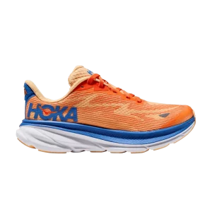 HOKA Clifton 9 Kids 'Vibrant Orange Impala' Sneakers Bright Orange/Impala 1131170 VOIM