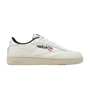 Reebok Club C 85 'Graffiti Pack - Chalk Paper White' Chalk/Paperwhite/Black color 100074477