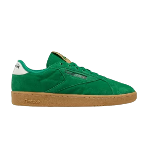 Reebok Club C 85 Grounds 'Dart Board – Glen Green 'Glen Green/Vector Red/Bubblegum GV6953