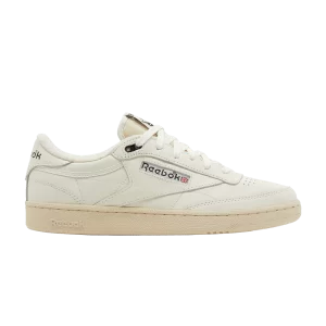 Reebok Club C 85 Vintage 'Chalk Black' Sneakers Chalk/Black/White paper RMIA04HC99LEA003 0100