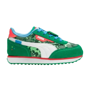 Puma Cocomelon x Future Rider Little Kid 'Cody' Sneakers Summer Green/White/Grass Green 393743 01