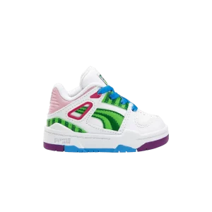 Puma Cocomelon x Slipstream Infant 'Cocomelon Logo 'Sneakers White/Pitch Green 393746 01