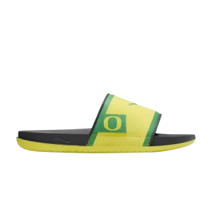 Nike College Offcourt Slide 'Oregon 2024' Punch Yellow/Dark Smoke Grey/Apple Green FN4310 700