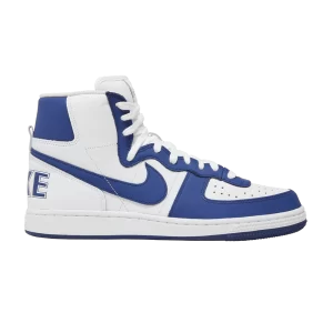 Nike Comme des Garçons Homme Plus x Terminator High 'Navy' Sneakers White/Midnight Fleet FD4159 100