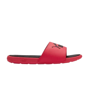 Puma Cool Cat 2.0 Slide Big Kid 'For All Time Red 'Sneakers Forever Red/Black 390881 09