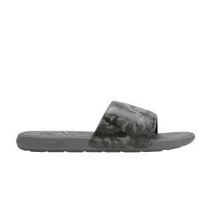 Puma Cool Cat 2.0 Slide 'Camo - Asphalt' Black/Asphalt/Flat Medium Gray/Pretty Shady 392213 02