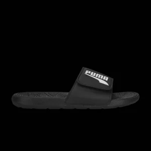 Puma Cool Cat 2.0 V FS BX Slide 'Black White' Black/White 390962 01