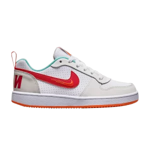 Nike Court Borough Low 2 GS 'Leap High' White/White/Summit White/University Red FD4635 161