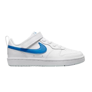 Nike Court Borough Low 2 PSV 'White Photo Blue' White/Pure Platinum/Stadium Green/Photo Blue BQ5451 123