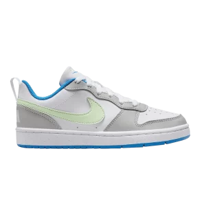 Nike Court Borough Low Recraft GS 'Light Iron Ore Vapor Green' Light Iron Ore/White/Photo Blue/Vapor Green DV5456 005