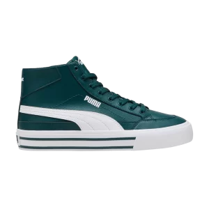 Puma Court Classic Vulc Retro C Mid 'Dark Myrtle 'Sneakers Dark Myrtle/White 397482 03