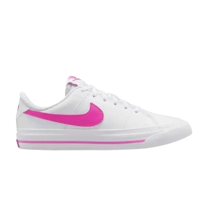 Nike Court Legacy GS 'White Laser Fuchsia' White/Laser fuchsia DA5380 124