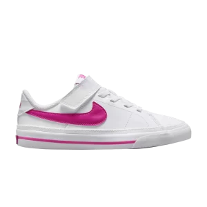 Nike Court Legacy PS 'White Laser Fuchsia' Sneakers White/Laser fuchsia DA5381 124