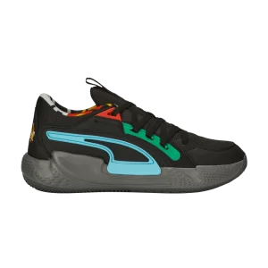 Puma Court Rider Chaos 'Block Party' Sneakers Black/Cast iron 378265 01