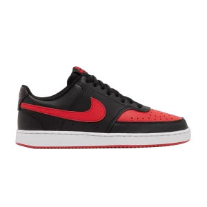 Nike Court Vision Low Next Nature 'Bred' Black/White/University Red FJ0685 010