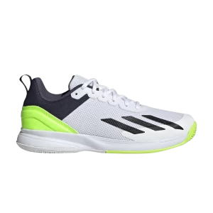 adidas Courtflash Speed 'White Black Lucid Lemon' Sneakers White Cloud/Black Color/Radiant Lemon IG9539