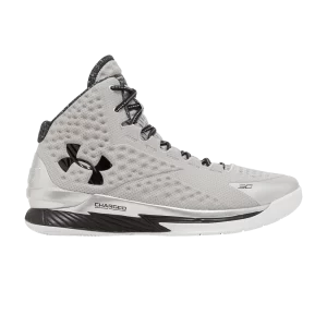 Under Armor Curry 1 Retro 'Black History Month' Sneakers Grey 3026279 100