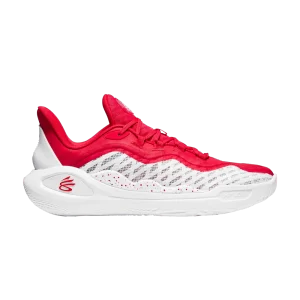 Sneakers Curry Brand Curry Flow 11 TB 'Red White' White/Red 3027637 100