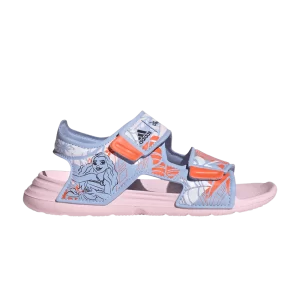 adidas Disney x AltaSwim Sandal J 'Moana' Sneakers Dawn Blue/Black/Translucent Orange FZ6485