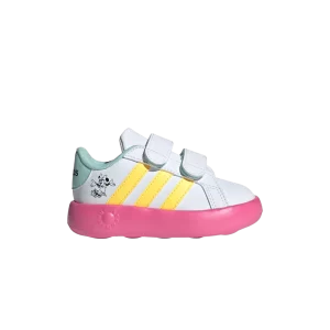 adidas Disney x Grand Court I 'Minnie Mouse' sneakers White Cloud/Spark/Purple Pulse ID8018