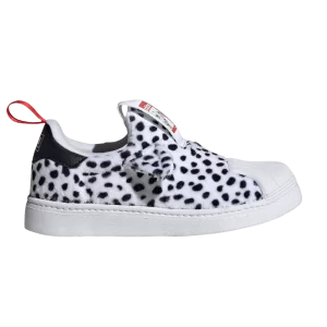 adidas Disney x Superstar 360 J '101 Dalmatians – Dog Ears' Cloud White/Black/Red ID9712