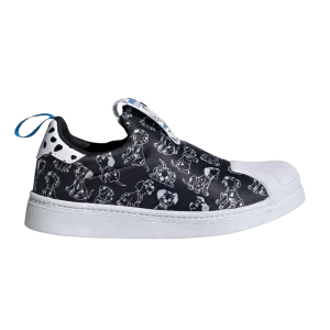 adidas Disney x Superstar 360 J '101 Dalmatians – Puppy Print' Black/Cloud White/Bright Blue ID9710