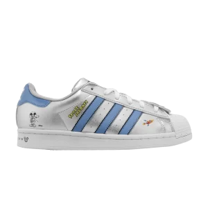 adidas Disney x Superstar 'Space Journey – Silver 'Sneakers Metallic Silver/Light Blue/Black HQ2174