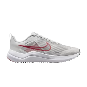 Nike Downshifter 12 'Platinum Tint Light Crimson' Platinum/Black/White/Light Crimson DD9293 009