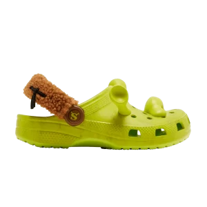 Crocs DreamWorks x Classic Clog Kids 'Shrek' Sneakers Lime Punch 209378 3TX